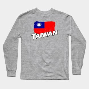 Taiwan flag Long Sleeve T-Shirt